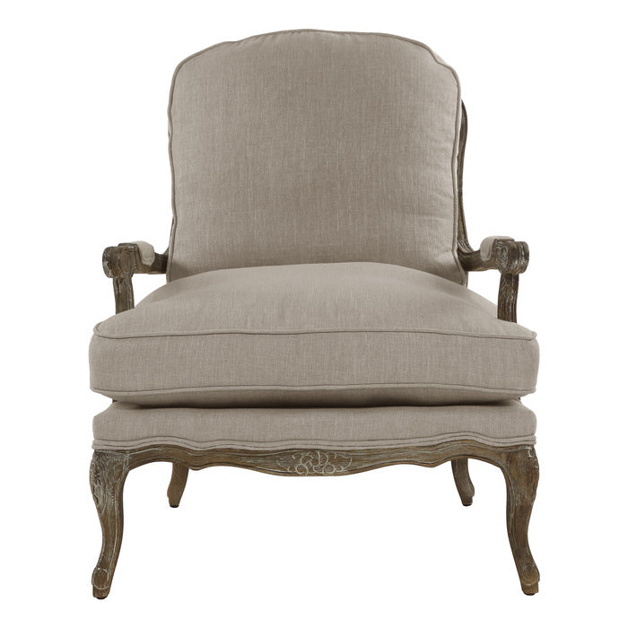 Parlier Gray Weathered Accent Chair - Ornate Home