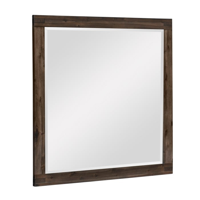 Parnell Espresso Rustic Mirror - Ornate Home