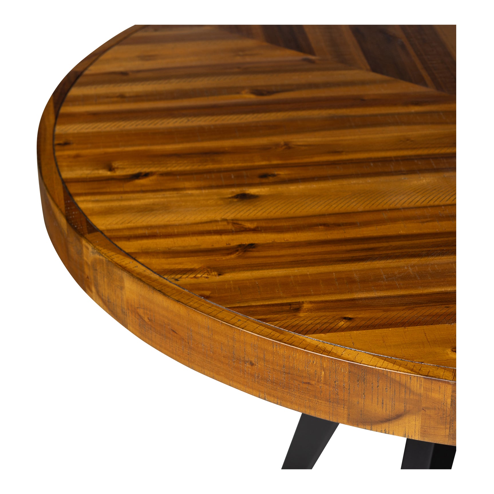 Parq Amber Round Dining Table - Ornate Home