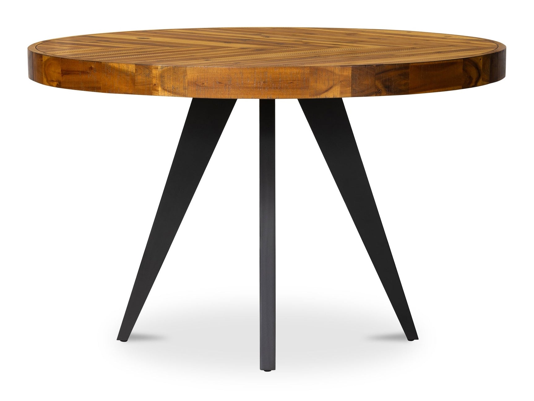 Parq Orange 60In Round Dining Table - Ornate Home