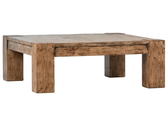 Parson Natural Coffee Table - Ornate Home