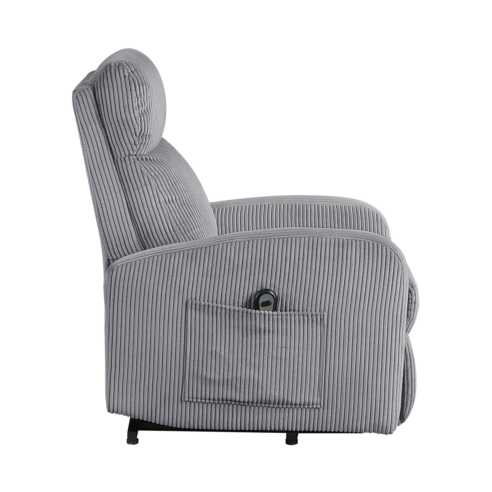 Parsons Dark Gray Power Lift Chair - Ornate Home