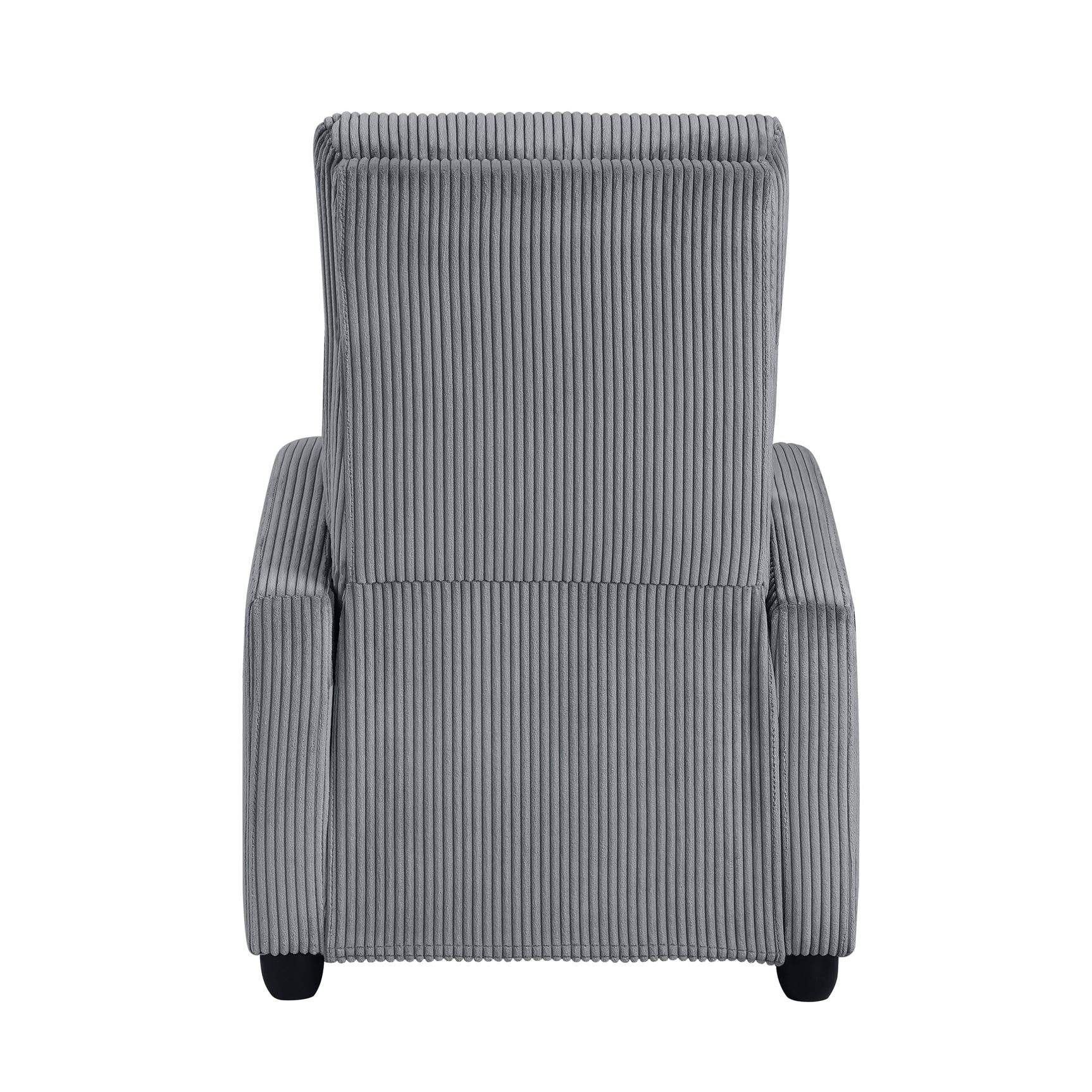 Parsons Dark Gray Reclining Chair - Ornate Home