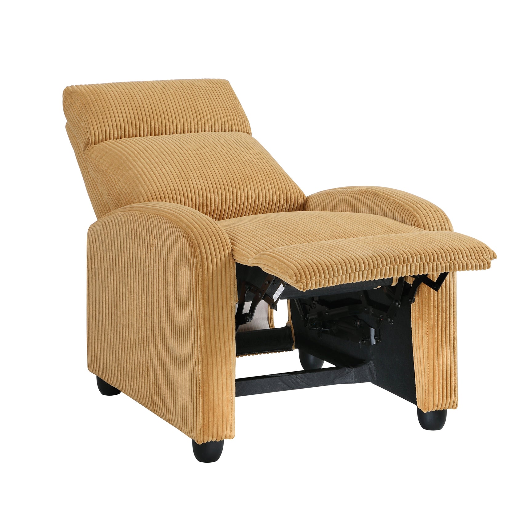 Parsons Yellow Reclining Chair - Ornate Home