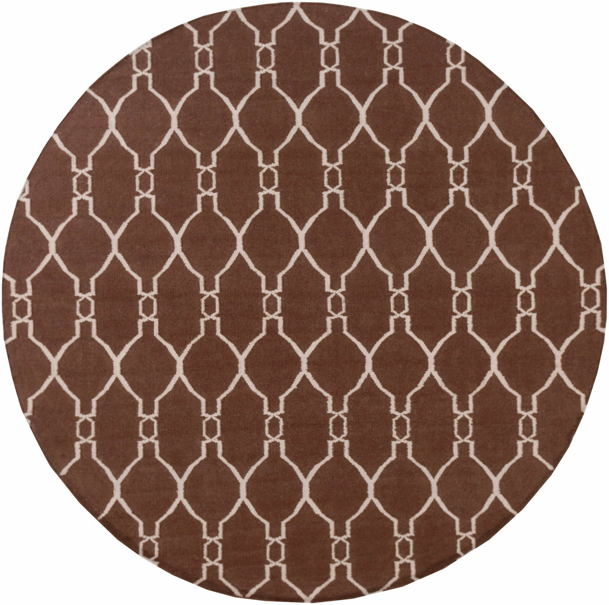 Partington Brown Wool Carpet Area Rug - Clearance - Ornate Home