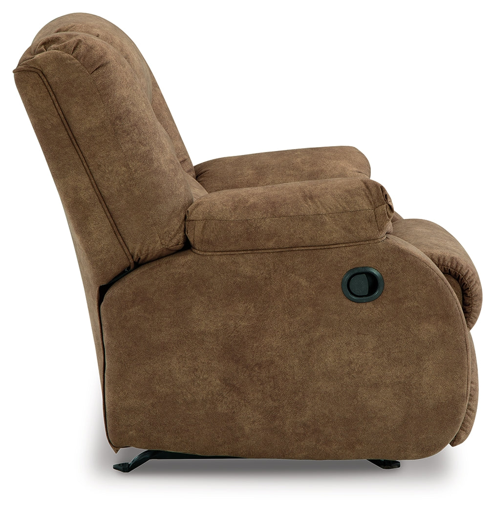 Partymate Brindle Manual Recliner (Online Special Price) - Ornate Home