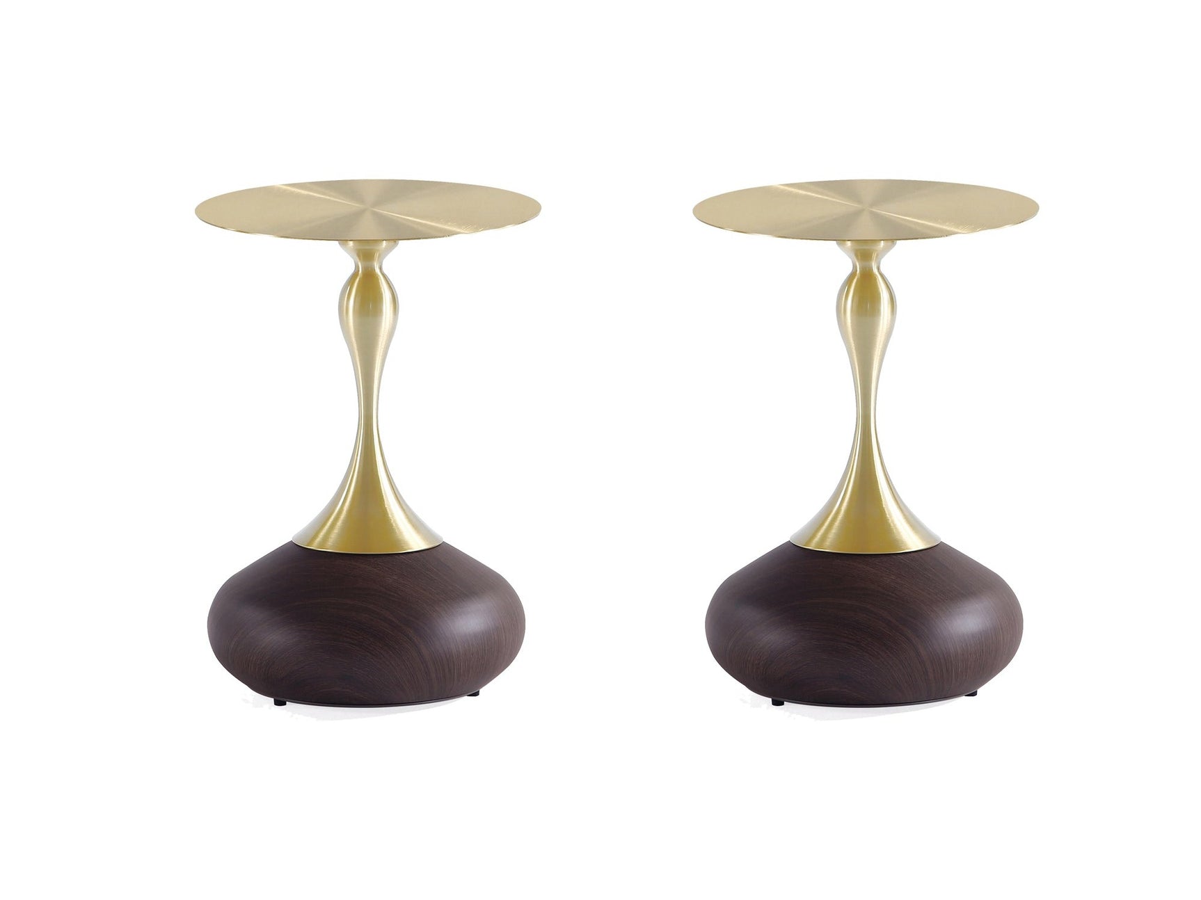 Patchin End Table in Brown Set of 2 - Ornate Home