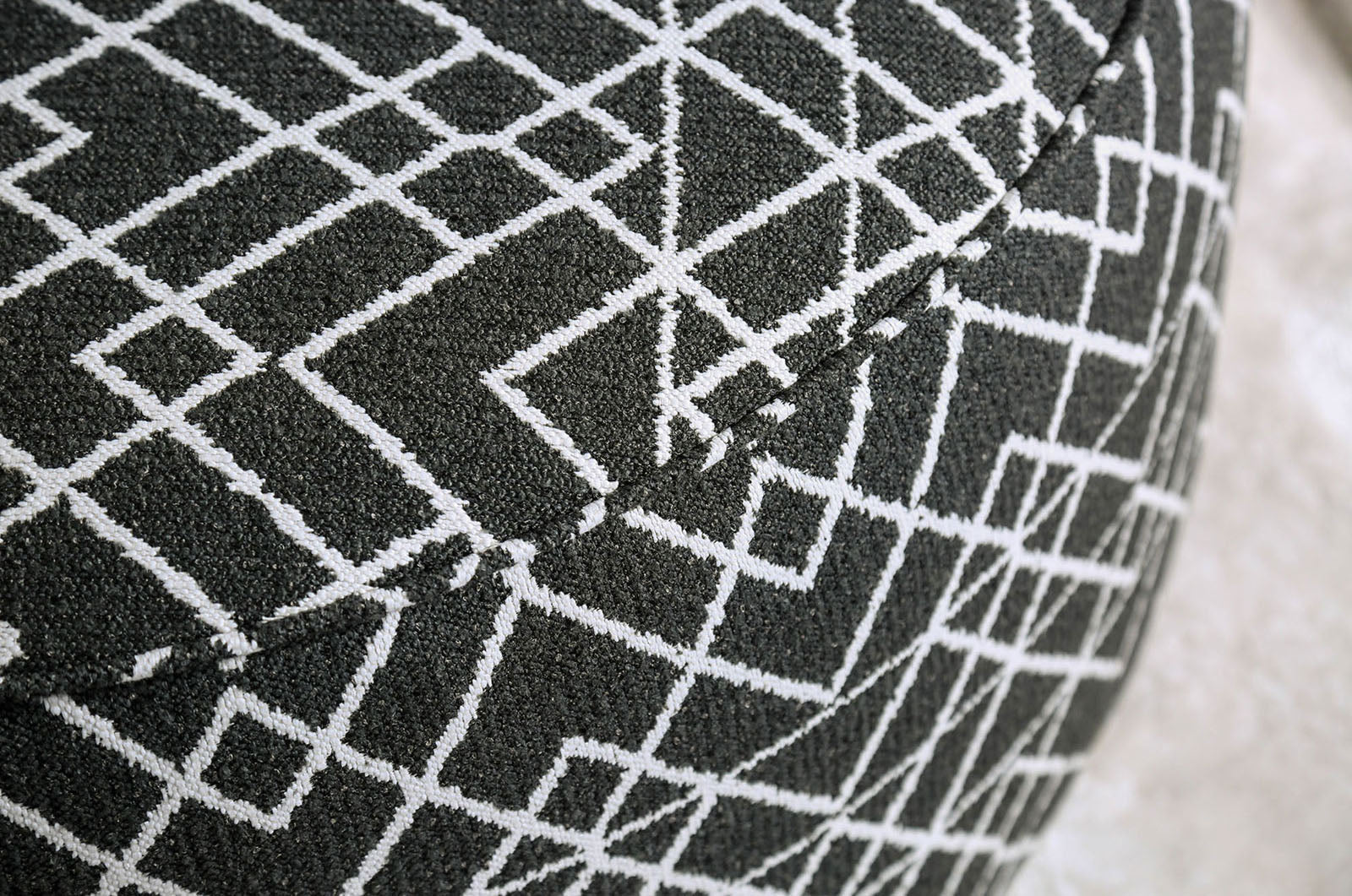 Patricia Black/Pattern Ottoman - Ornate Home