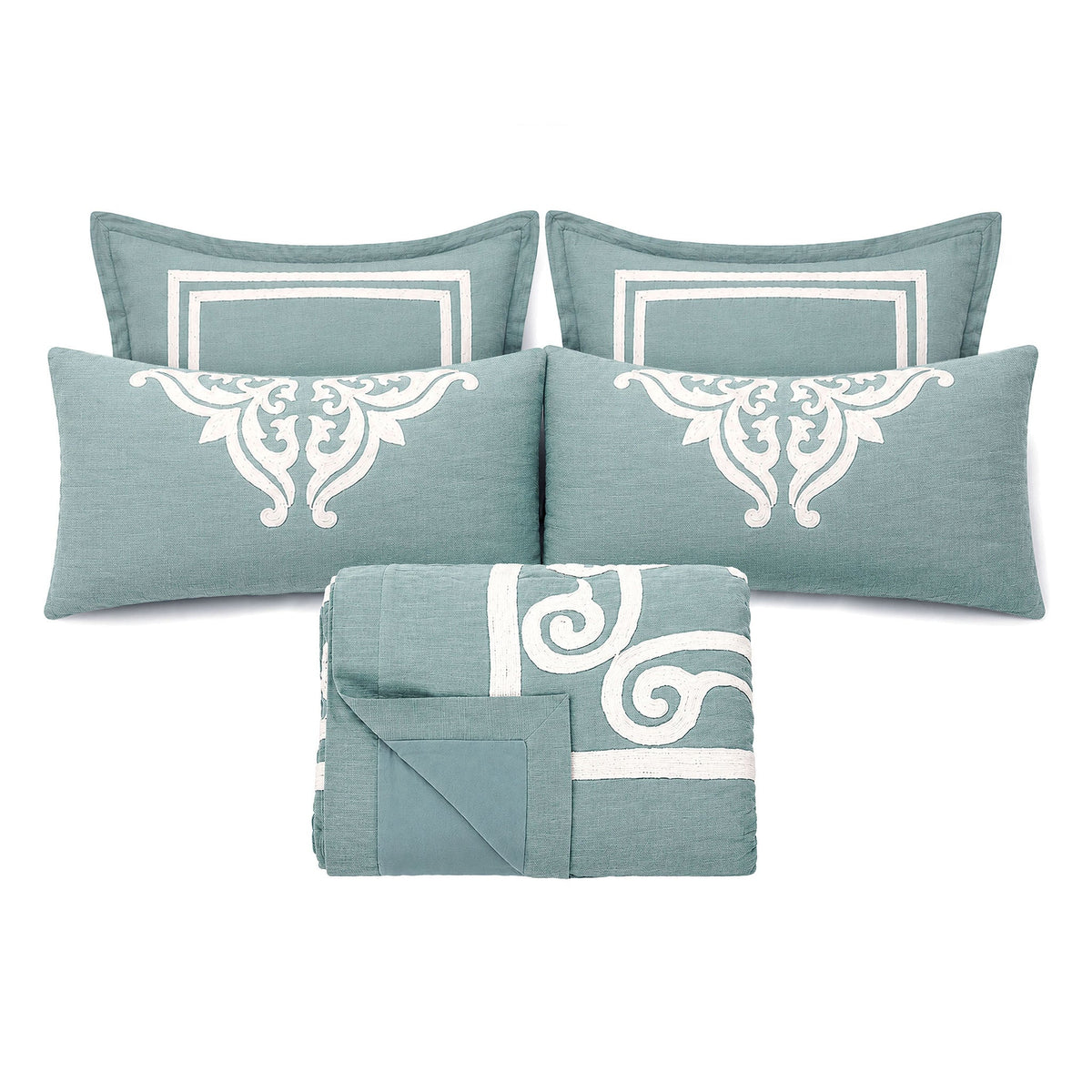 Patrina Blue Surf King Duvet Set