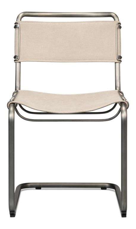 Patton Beige Canvas Field Chair (Set of 2) - Ornate Home