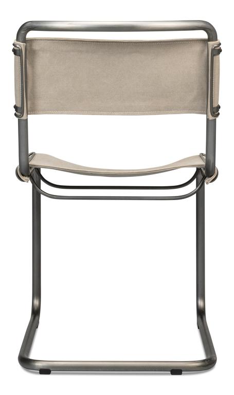 Patton Beige Canvas Field Chair (Set of 2) - Ornate Home