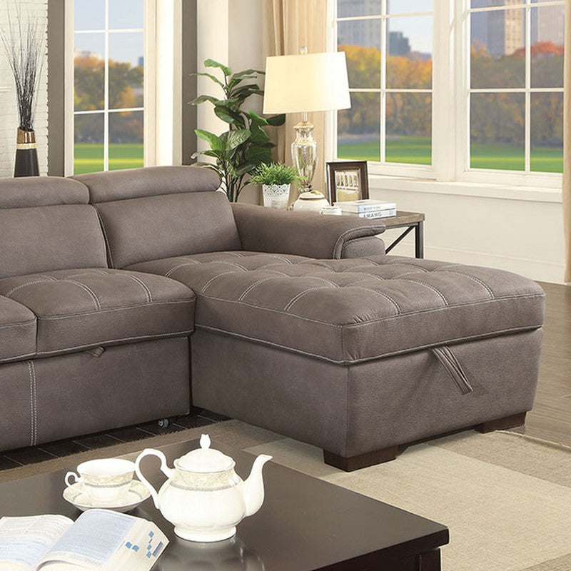 Patty Ash Brown Sectional - Ornate Home