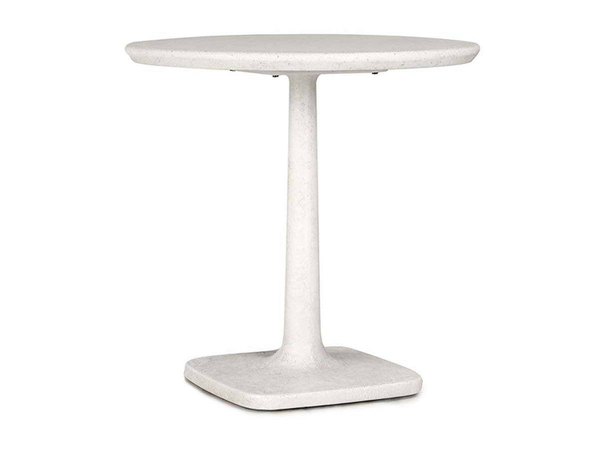 Paulina White Outdoor Bistro Table - Ornate Home