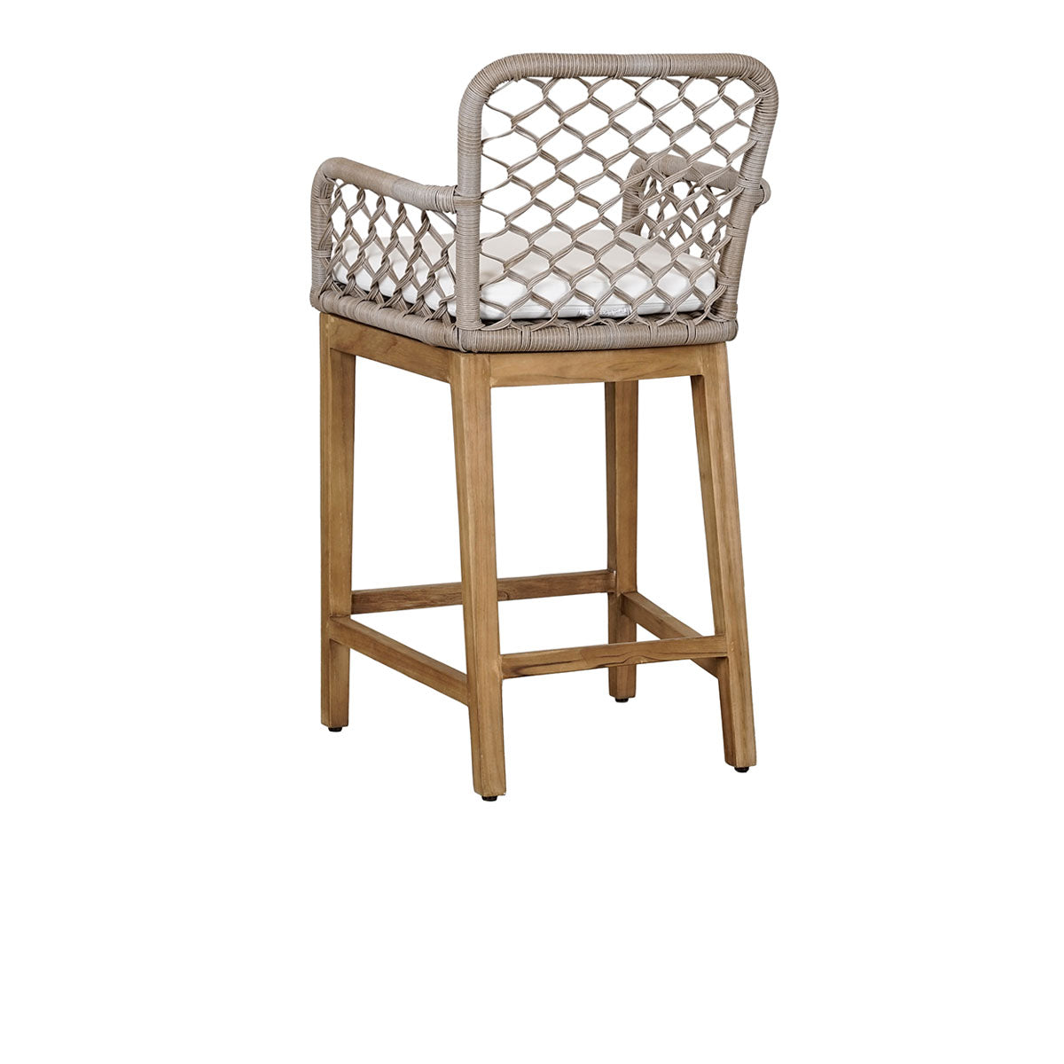 Paulo Gray Counter Stool - Ornate Home