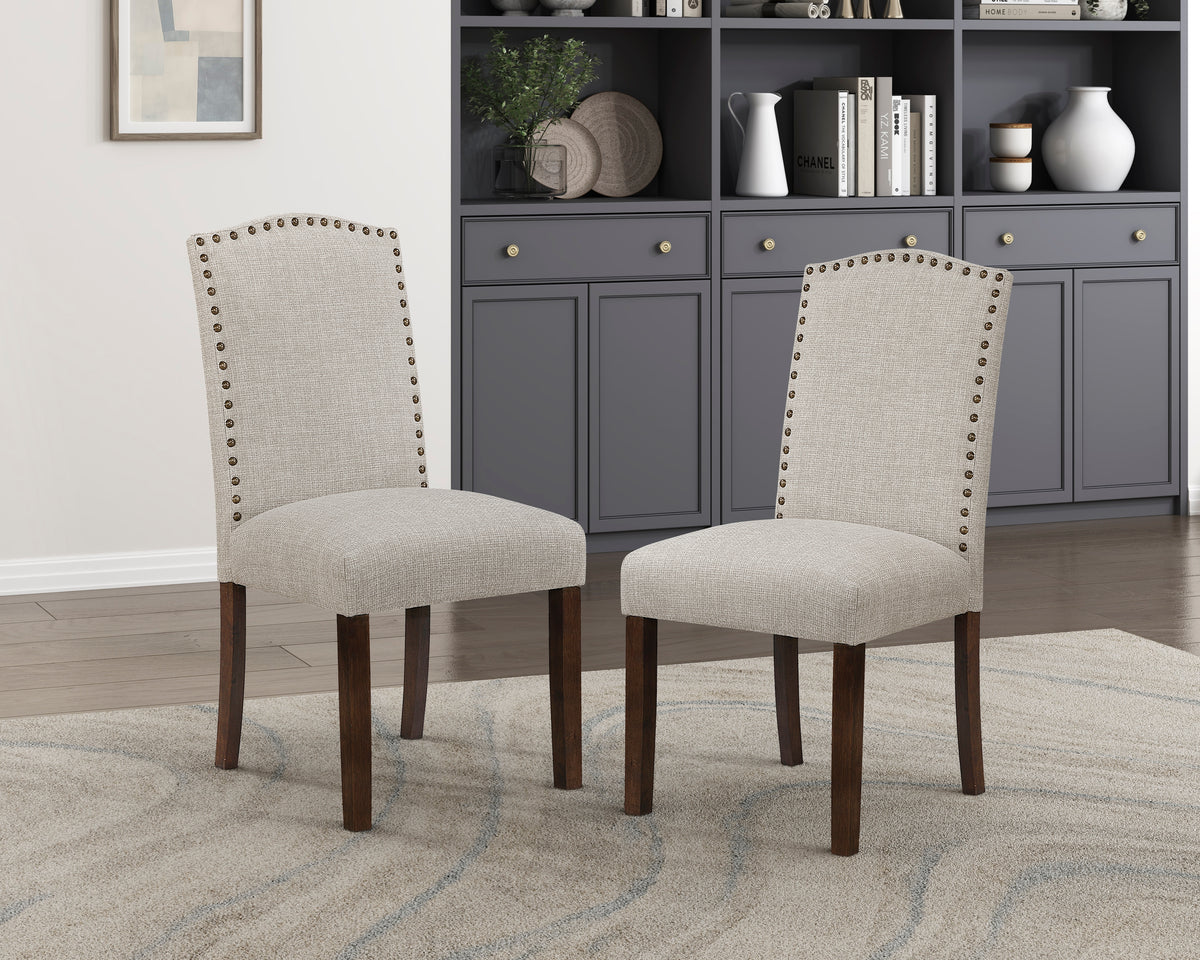 Paulson Beige Side Chair - Ornate Home