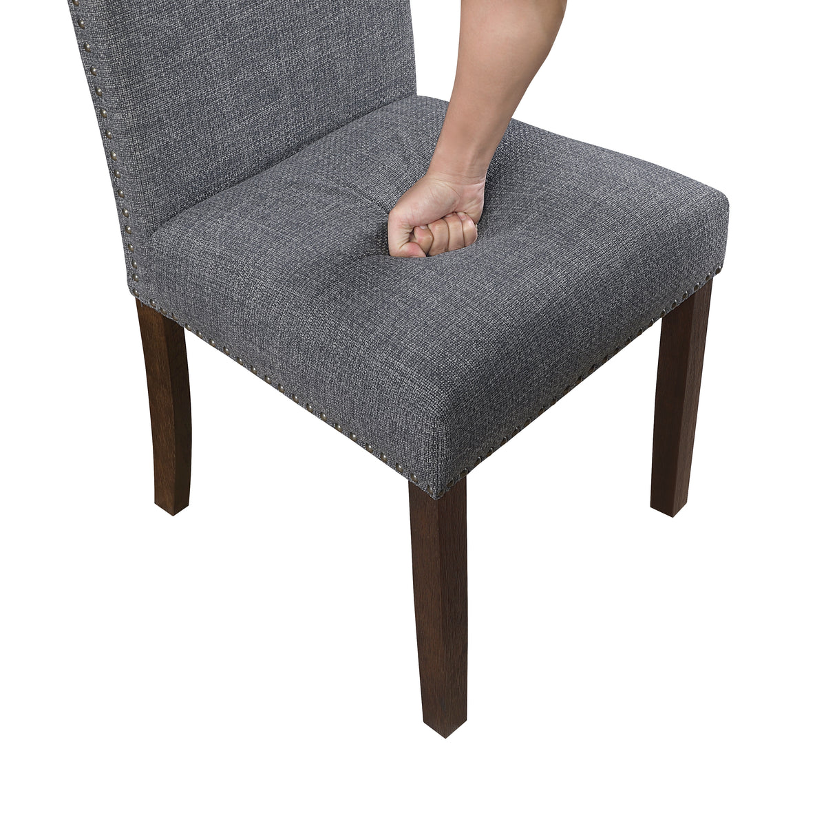 Paulson Gray Side Chair - Ornate Home