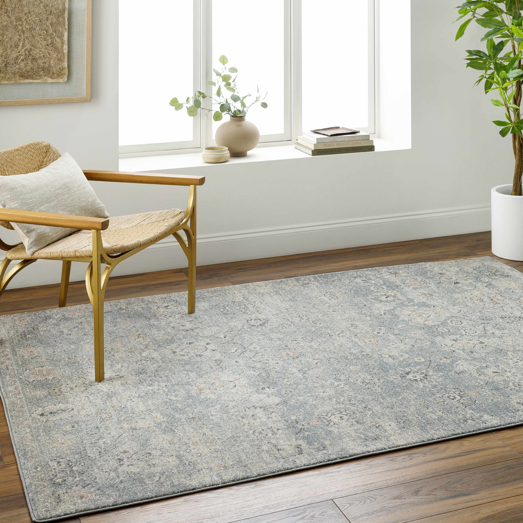 Pavan Cream Area Rug - Clearance - Ornate Home