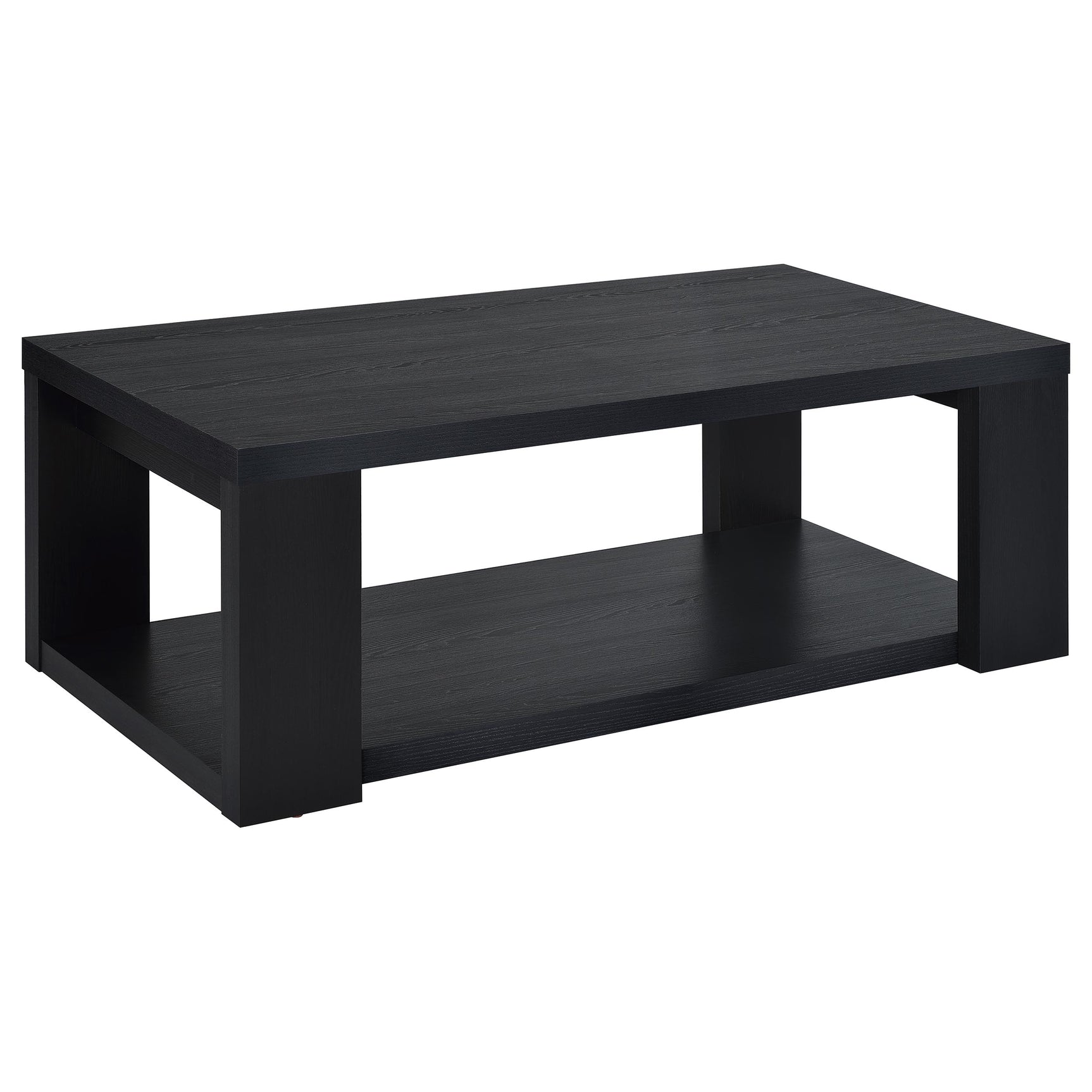 Pavone Black Coffee Table Set - Ornate Home