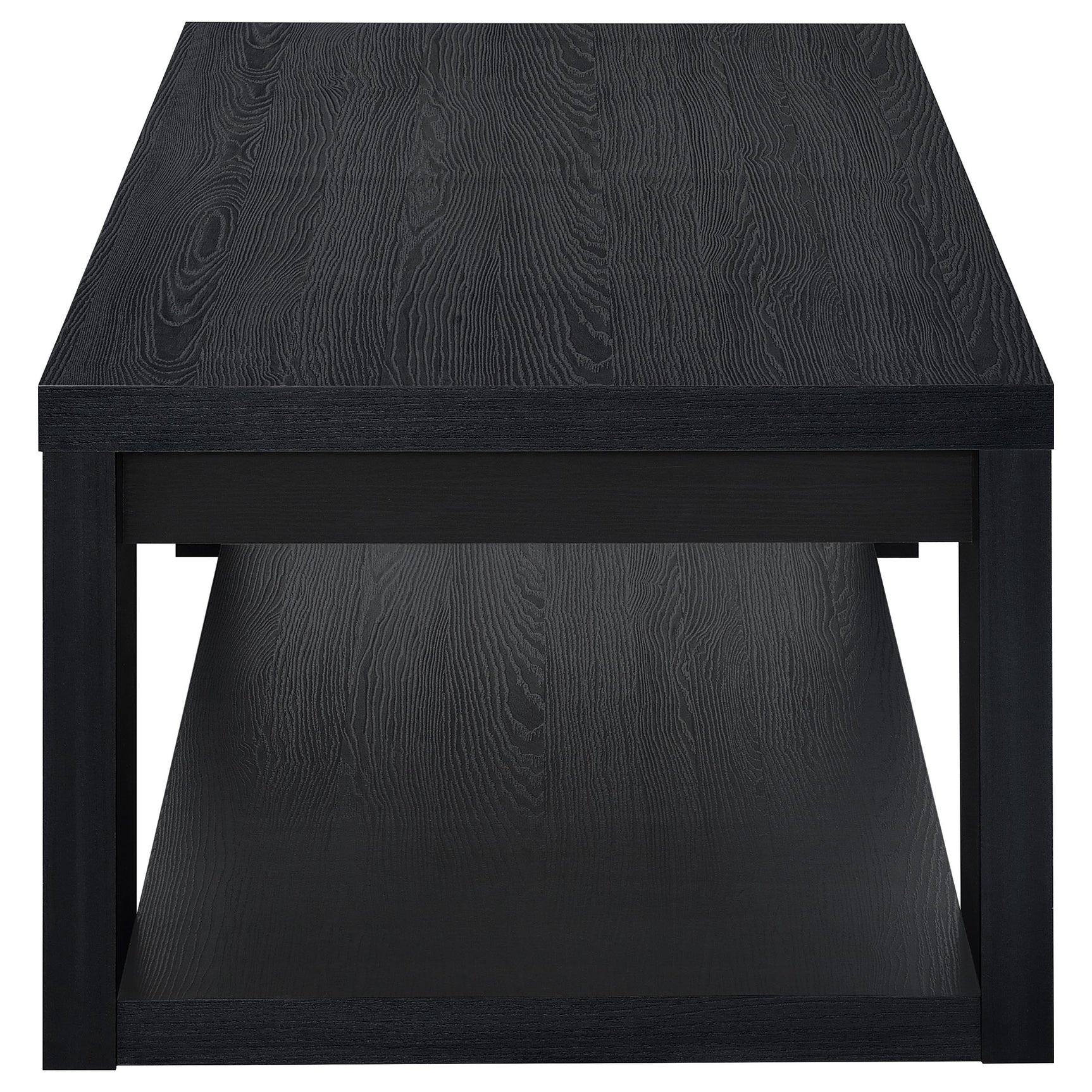 Pavone Black Coffee Table Set - Ornate Home