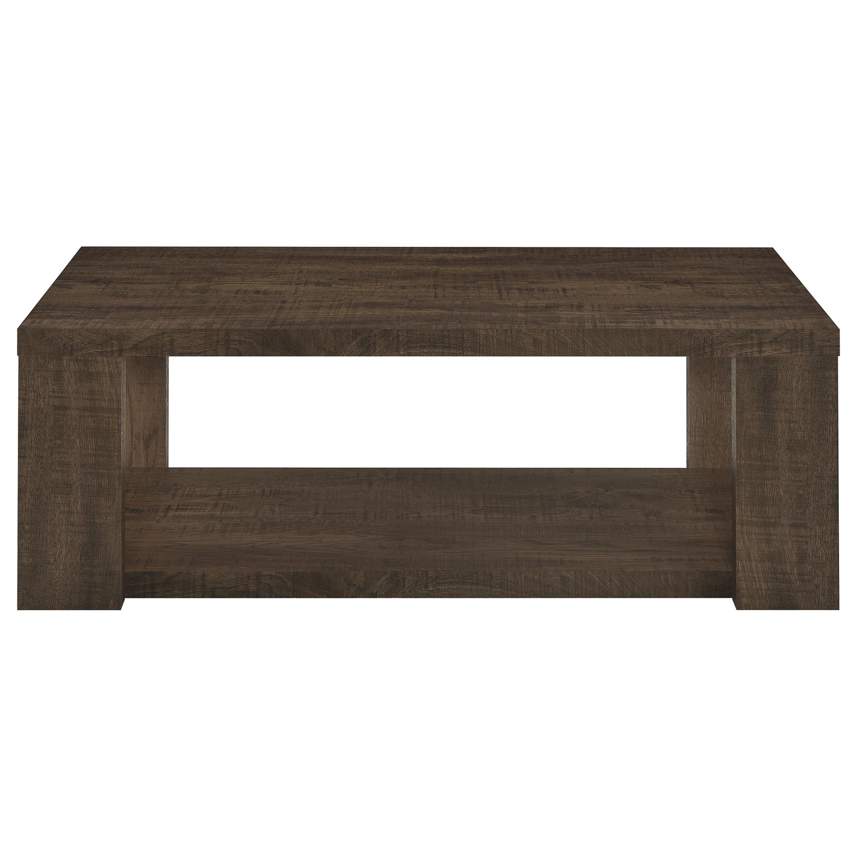 Pavone Dark Rustic Mango Coffee Table - Ornate Home