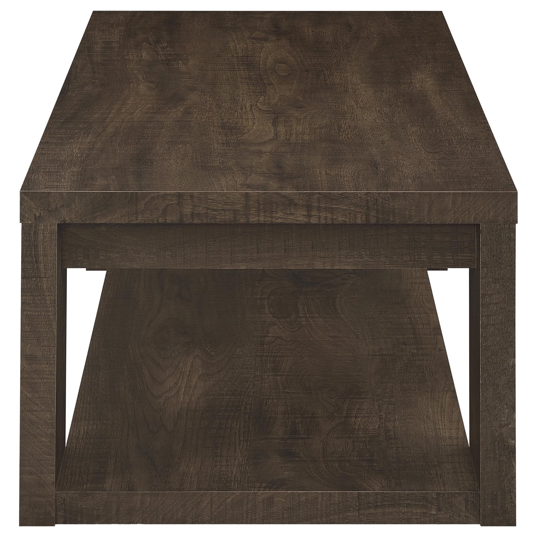 Pavone Dark Rustic Mango Coffee Table - Ornate Home