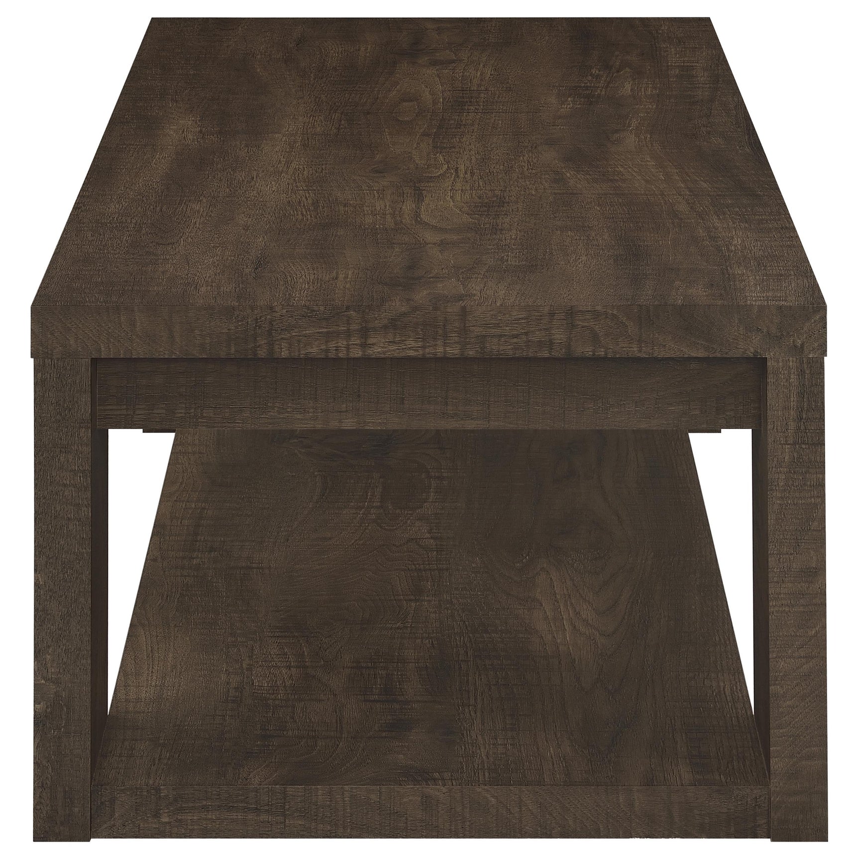 Pavone Dark Rustic Mango Coffee Table Set - Ornate Home