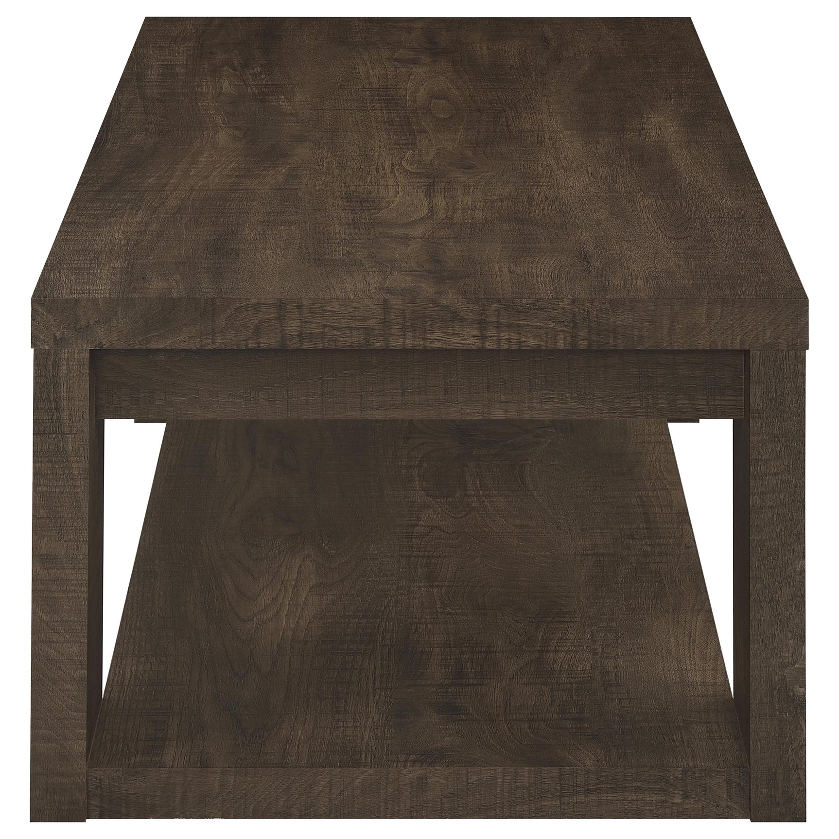 Pavone Dark Rustic Mango Coffee Table Set - Ornate Home