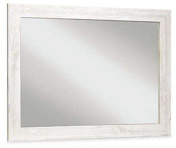 Paxberry Whitewash Bedroom Mirror (Online Special Price) - Ornate Home