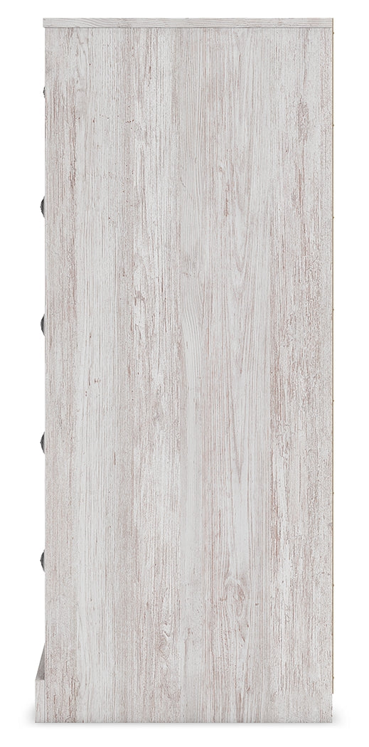 Paxberry Whitewash Chest of Drawers (Online Special Price) - Ornate Home
