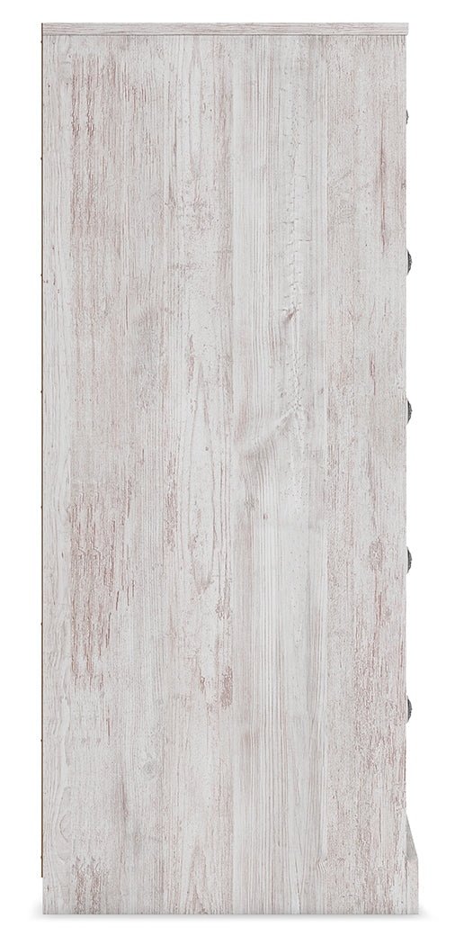 Paxberry Whitewash Chest of Drawers - Ornate Home