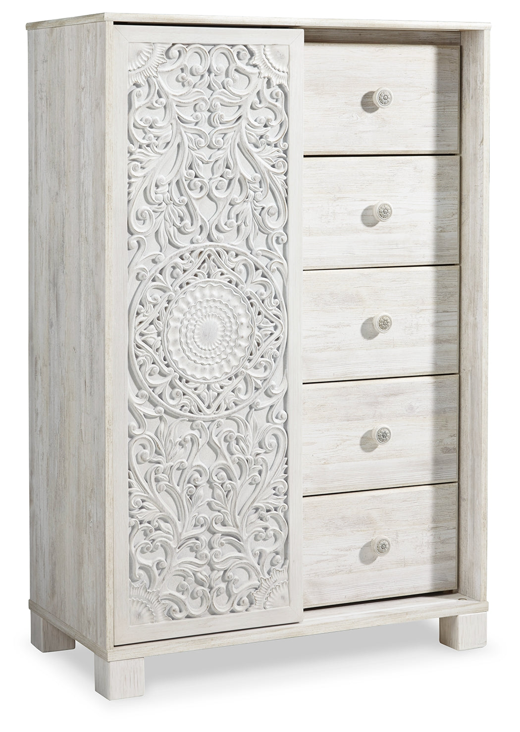 Paxberry Whitewash Dressing Chest (Online Special Price) - Ornate Home