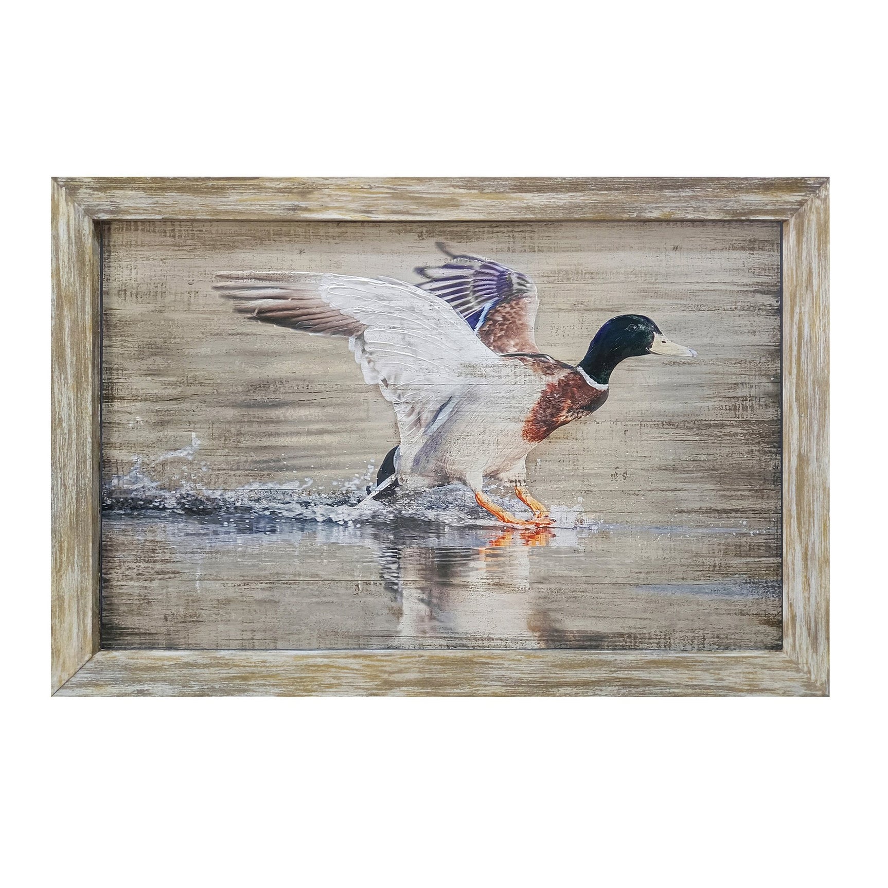 Paxton 1 Brown/White Wall Art - Ornate Home