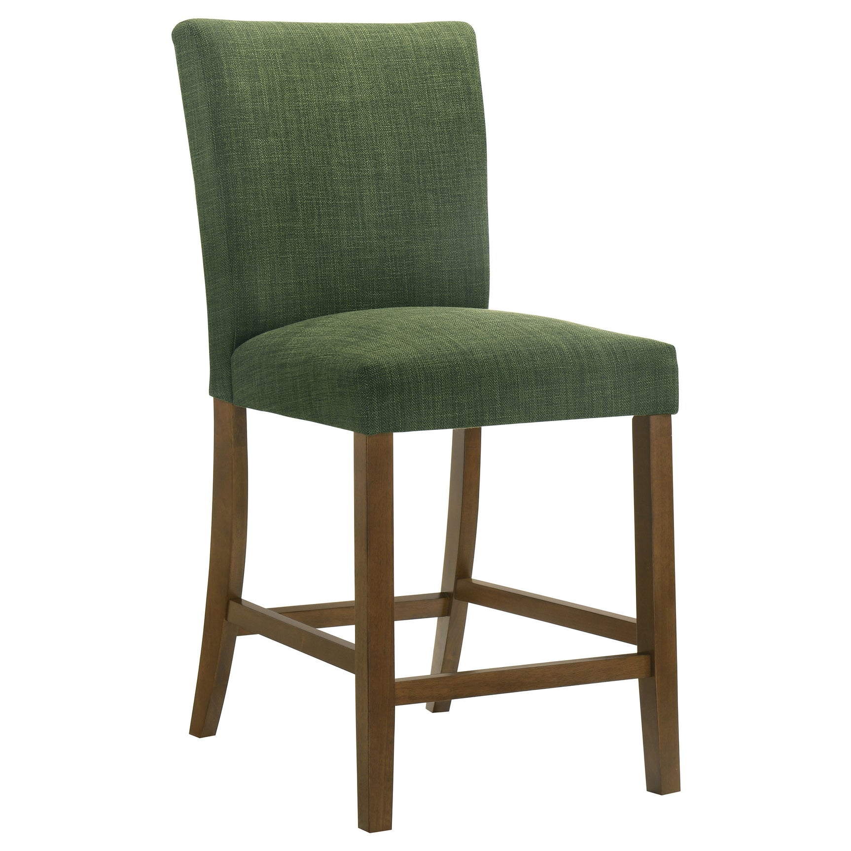 Paxton Green/Brown Upholstered Counter Height Dining Chair (Set of 2) - Ornate Home