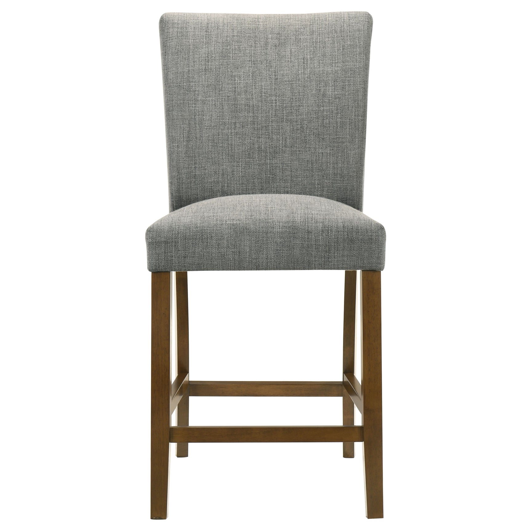 Paxton Grey/Brown Upholstered Counter Height Dining Chair (Set of 2) - Ornate Home