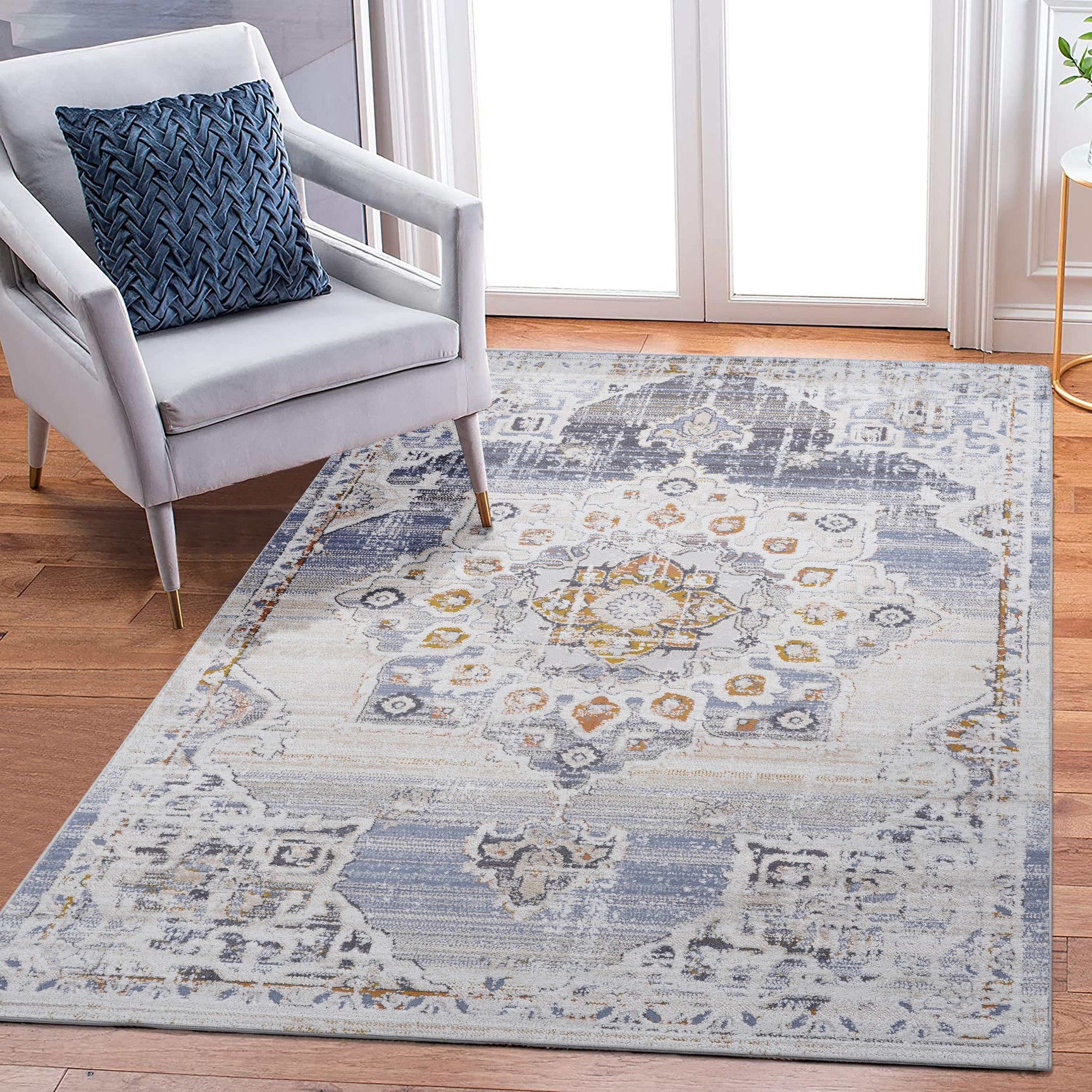 Payas Non-Shedding Indoor Area Rug 5' x 7' - Ornate Home