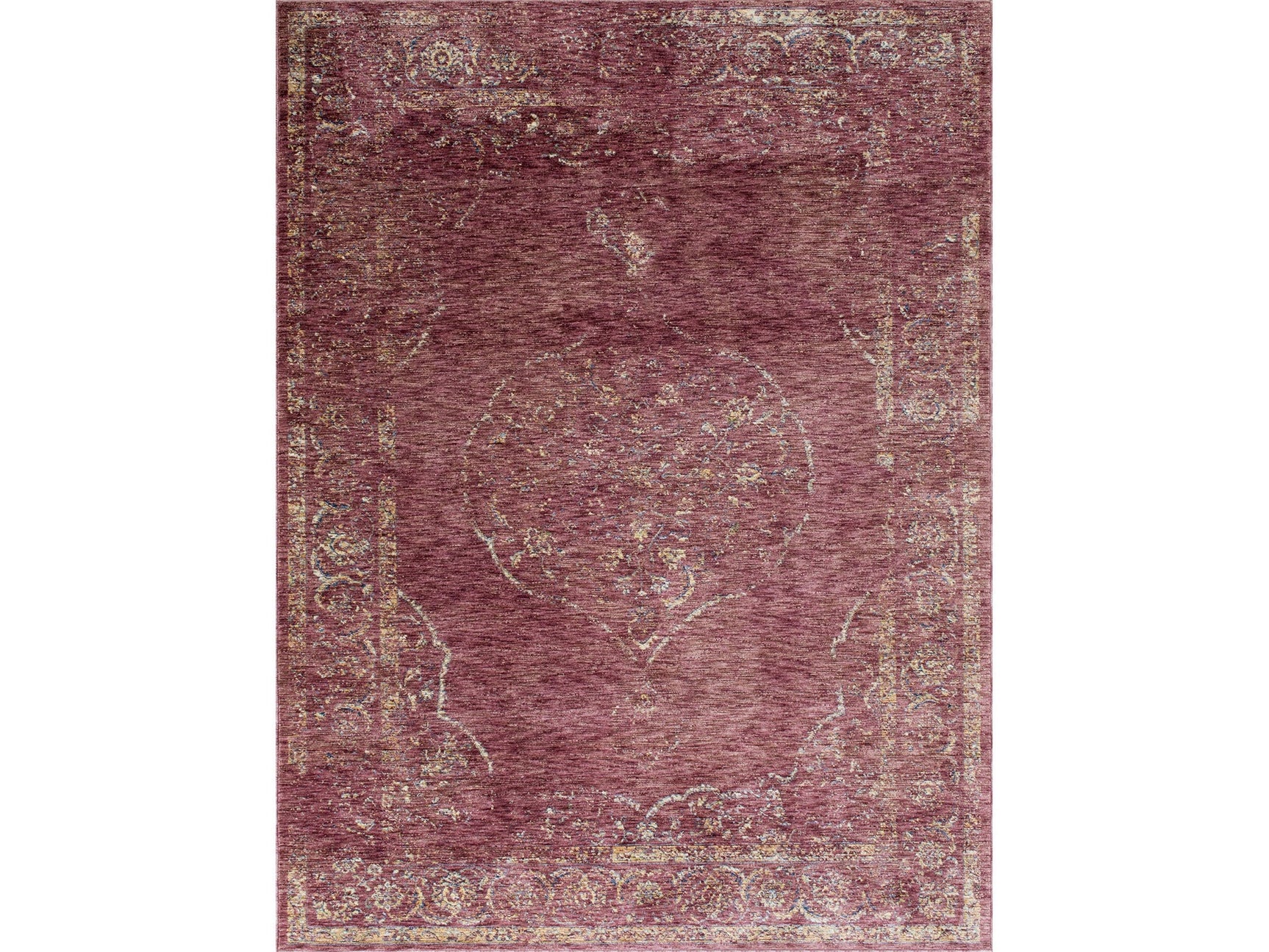 Payas Red 5' X 7' Area Rug - Ornate Home