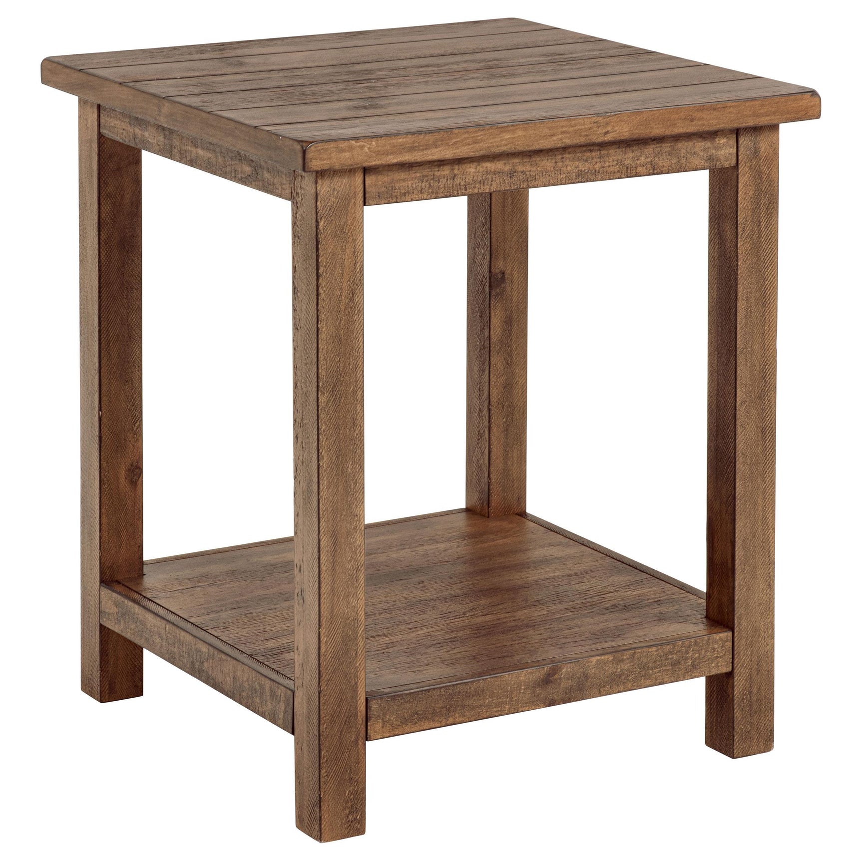 Payne Distressed Brown 2-piece Coffee and End Table Set - Ornate Home