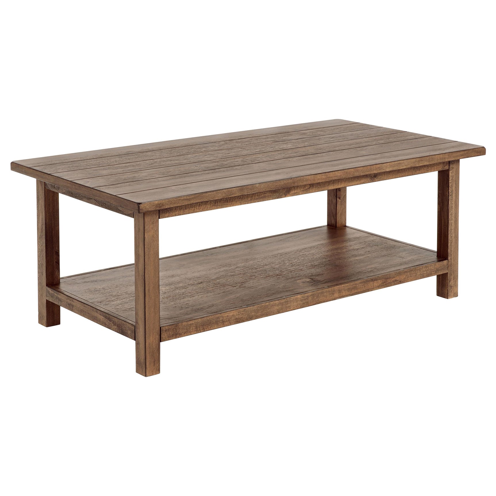 Payne Distressed Brown 2-piece Coffee and End Table Set - Ornate Home
