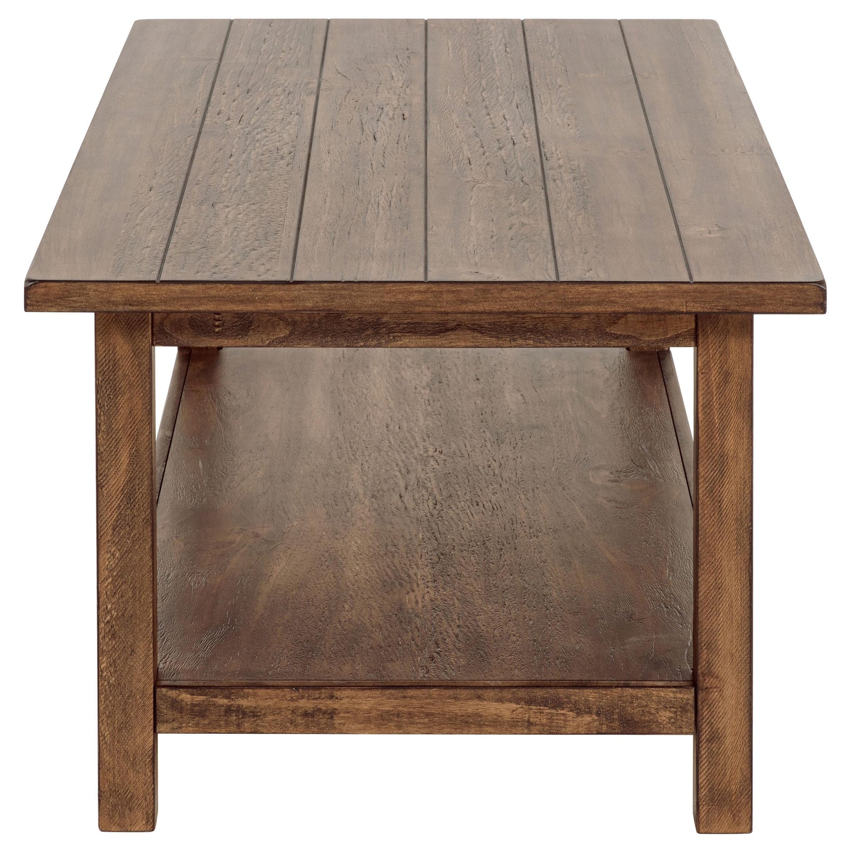 Payne Distressed Brown 2-piece Coffee and End Table Set - Ornate Home