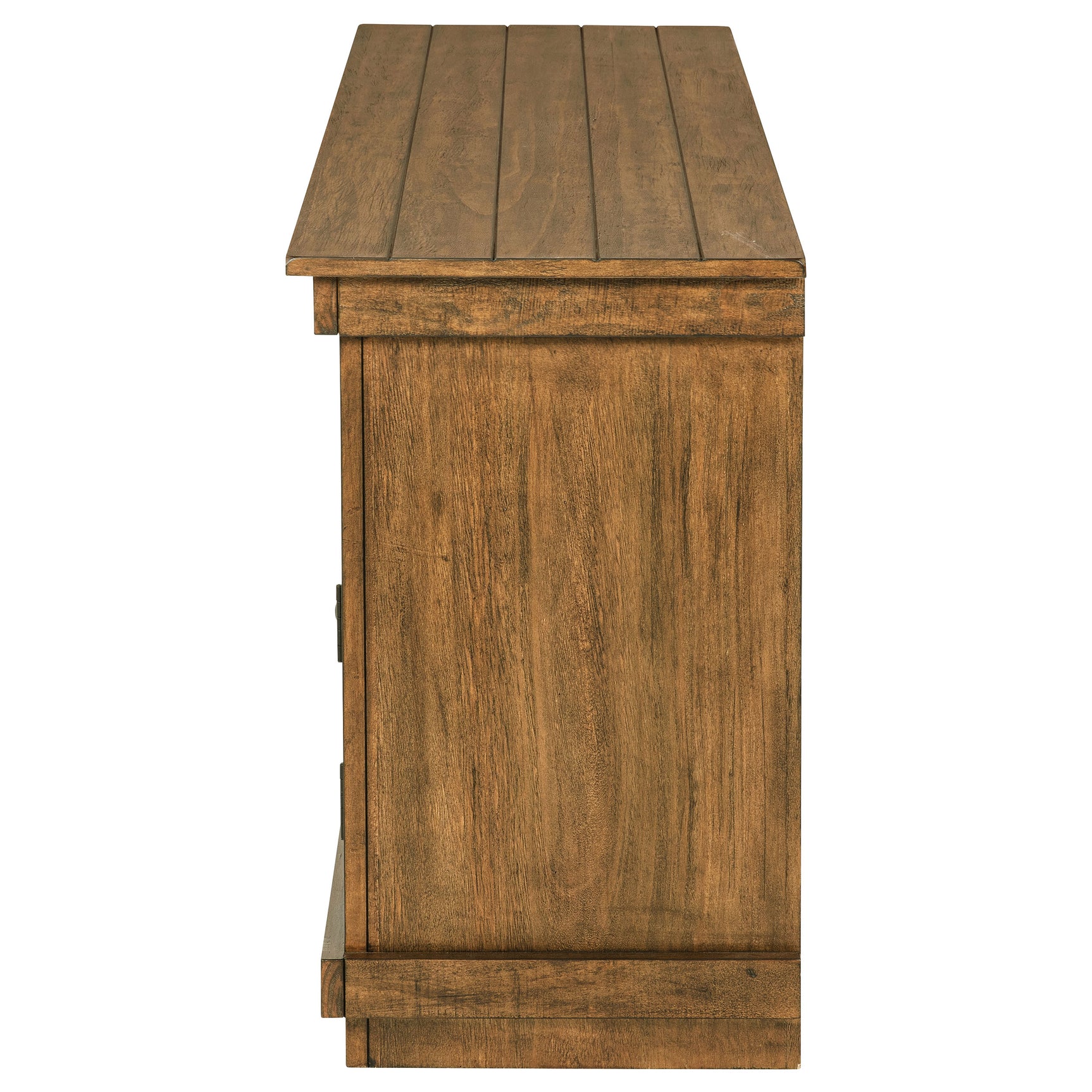 Payne Distressed Brown 60" TV Stand - Ornate Home
