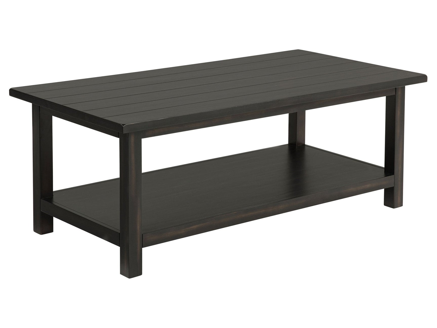 Payne Distressed Java Coffee Table - Ornate Home