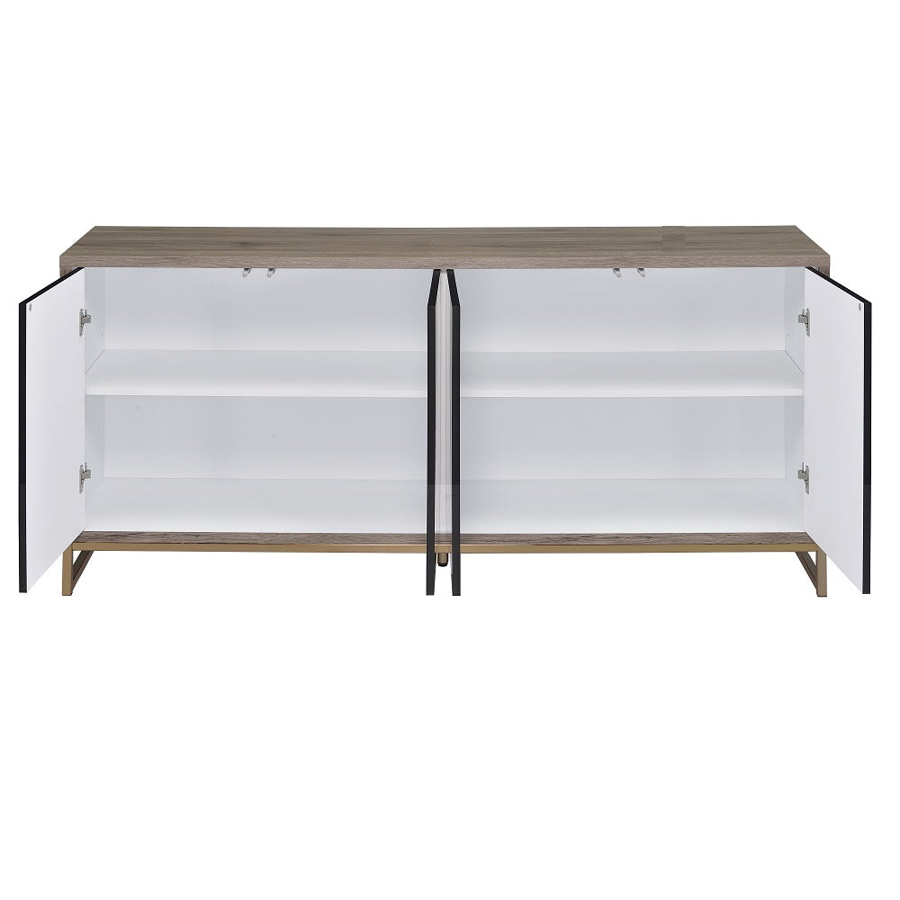 Payo Blue Console Cabinet - Ornate Home