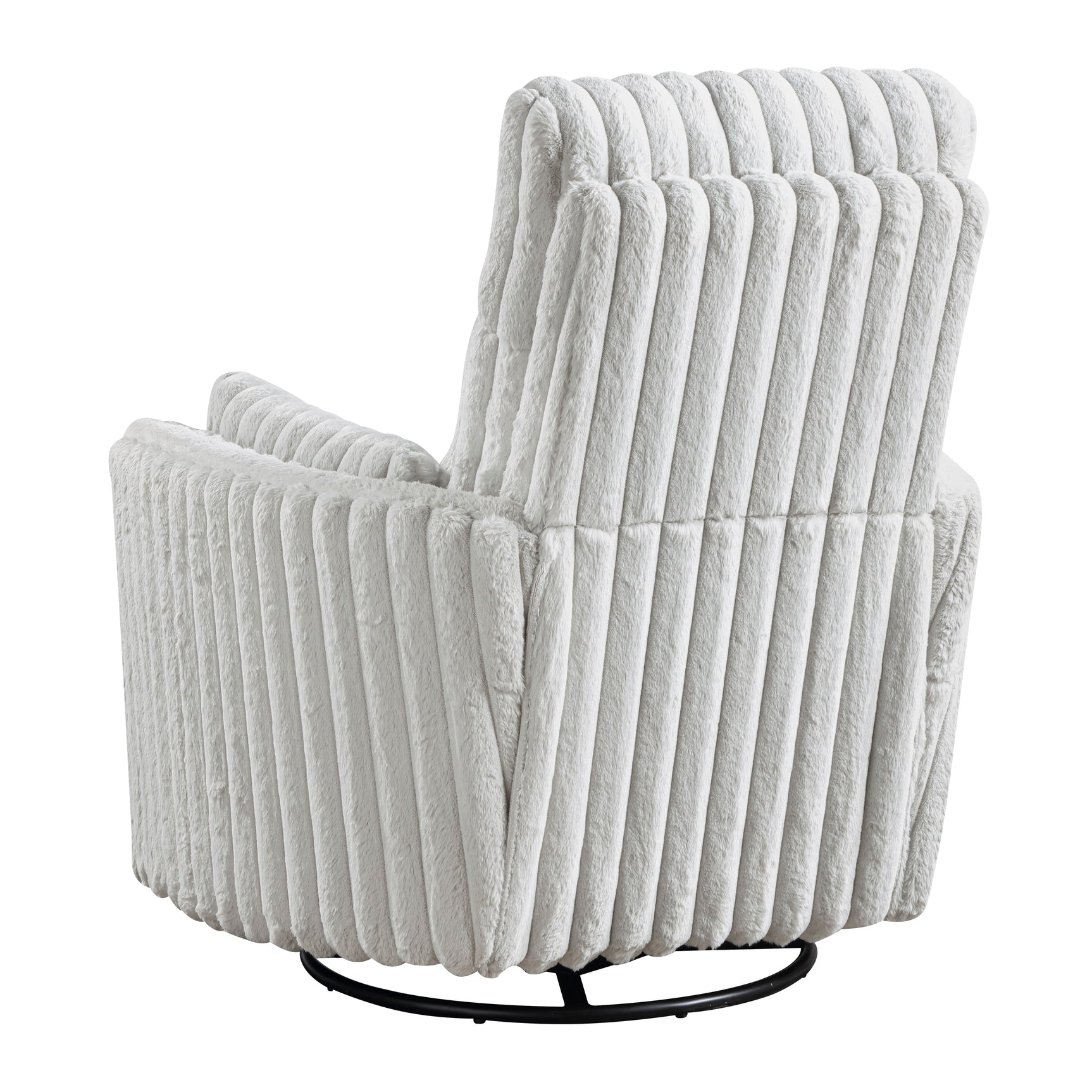 Payton Beige Swivel Glider Reclining Chair - Ornate Home