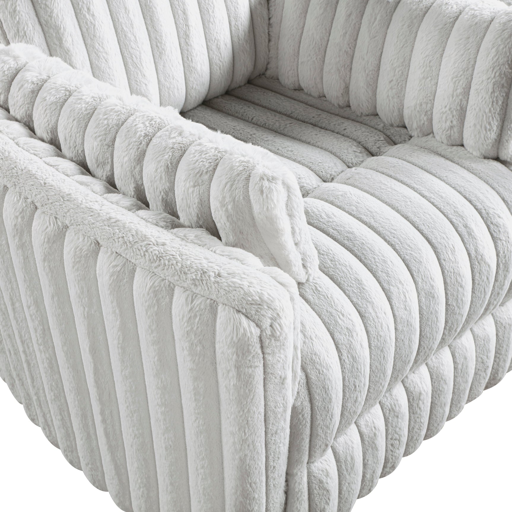 Payton Beige Swivel Glider Reclining Chair - Ornate Home