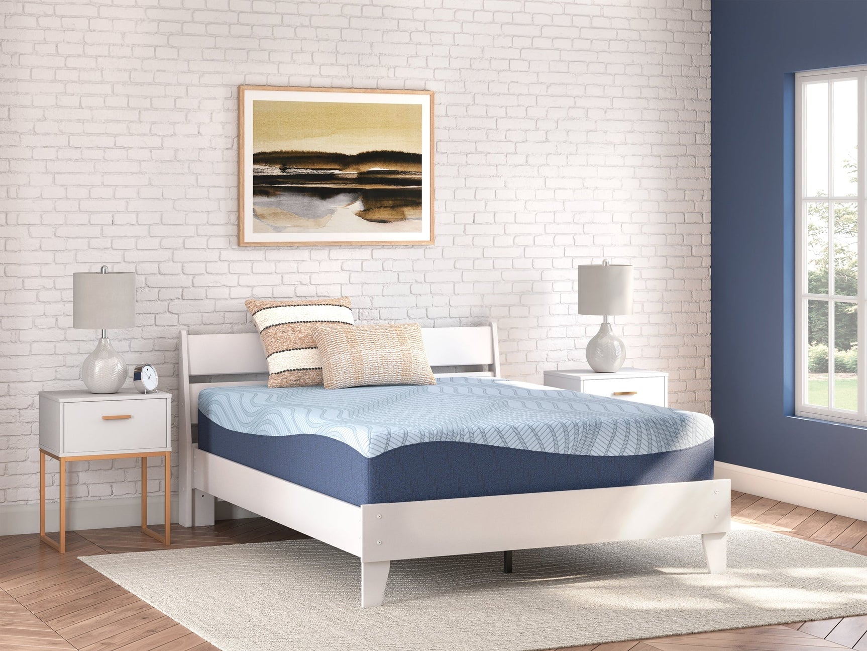 Peak 2.0 12 Memory Foam White Queen Mattress (Online Special Price) - Ornate Home