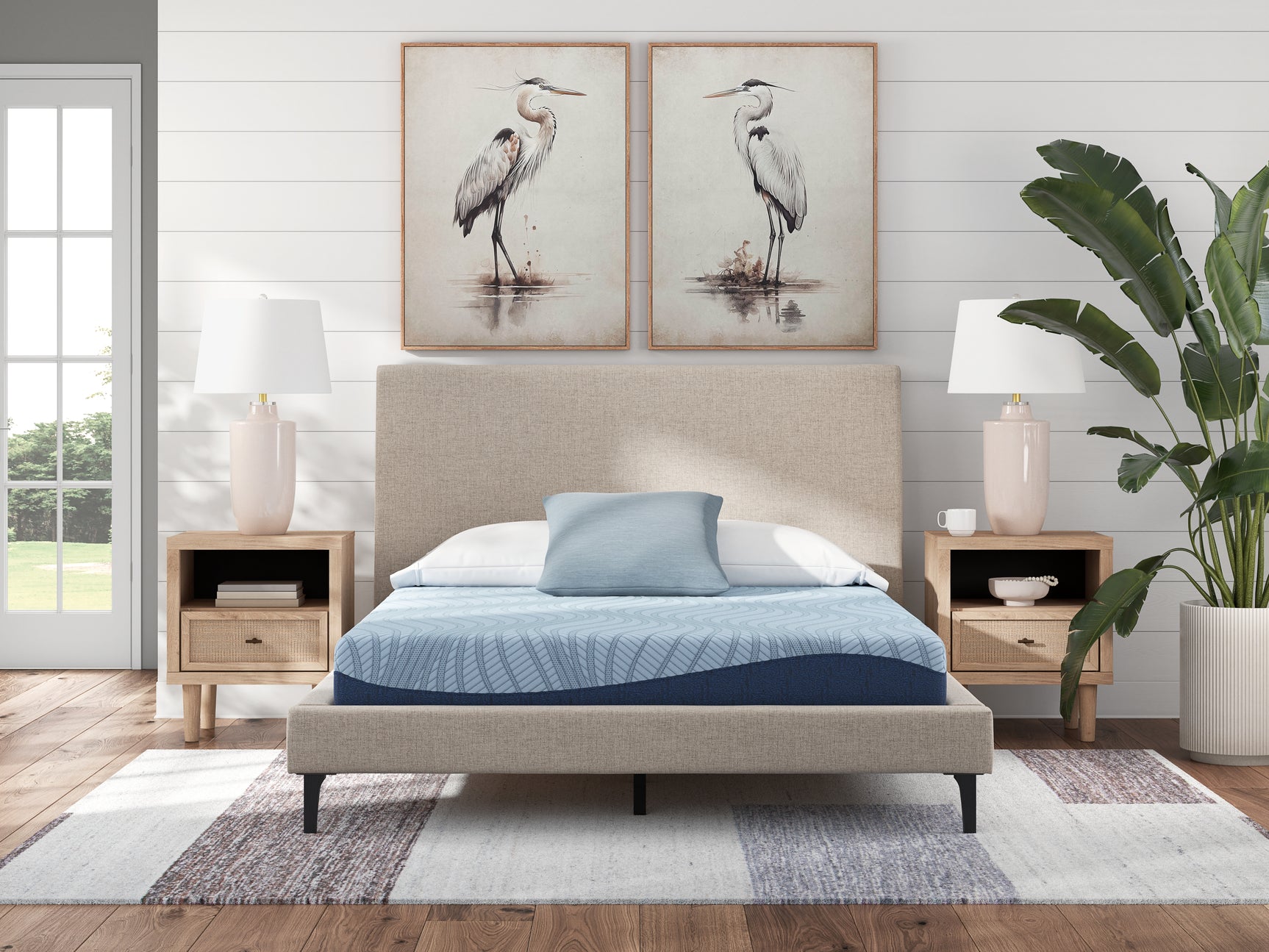 Peak 2.0 8 Memory Foam White King Mattress - Ornate Home