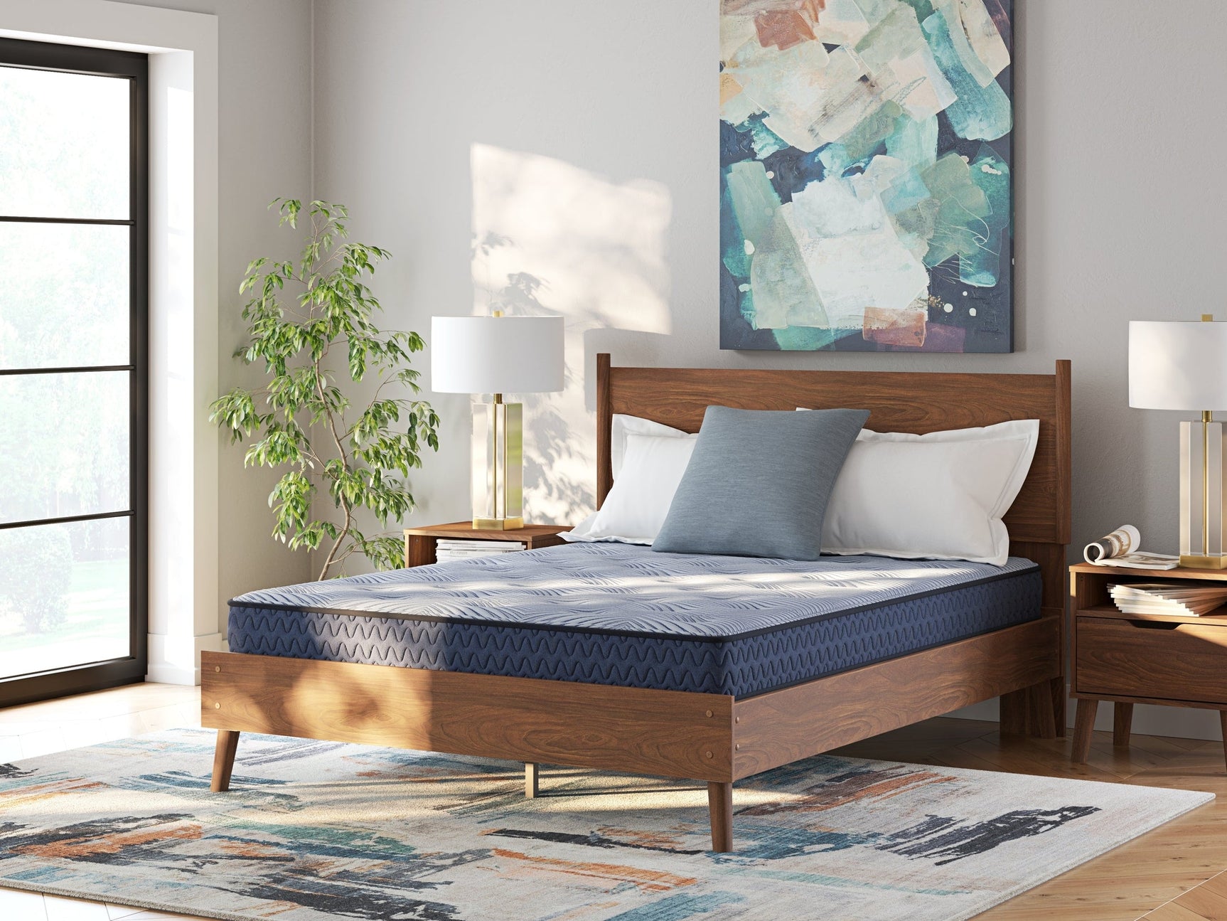 Peak 2.0 Bonnell Light Blue California King Mattress (Online Special Price) - Ornate Home