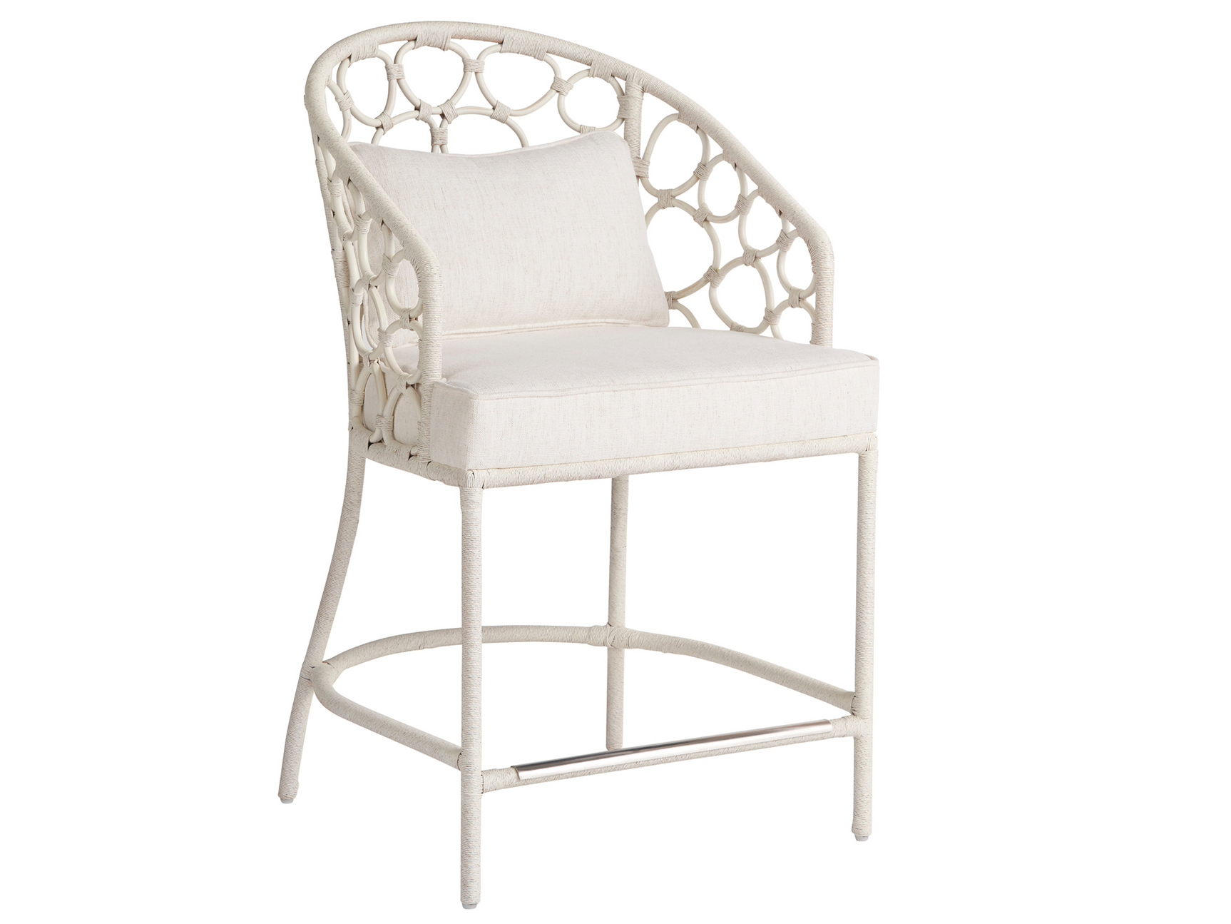 Pebble Sea Salt Counter Chair - Ornate Home