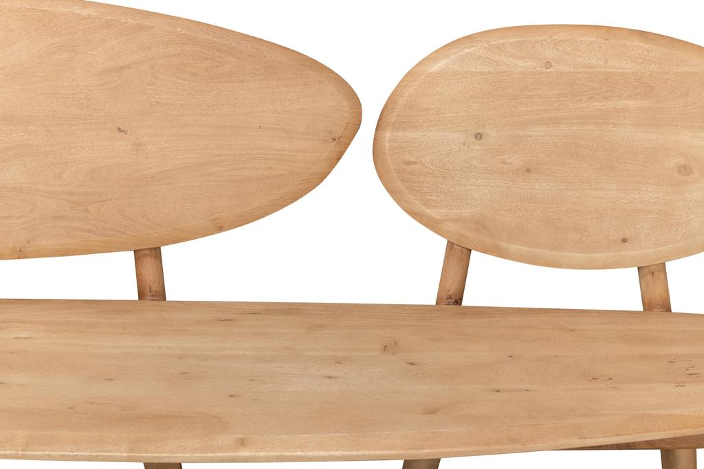 Pebble Tan Bench - Ornate Home