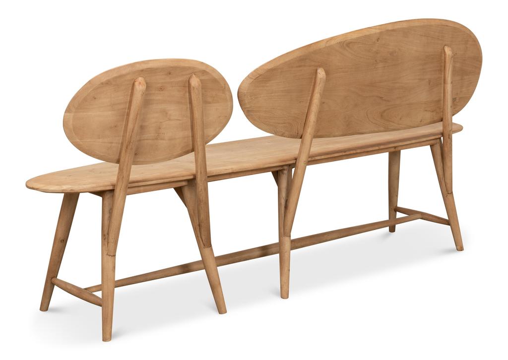 Pebble Tan Bench - Ornate Home
